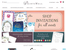 Tablet Screenshot of printswell.com