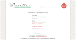 Desktop Screenshot of orders.printswell.com